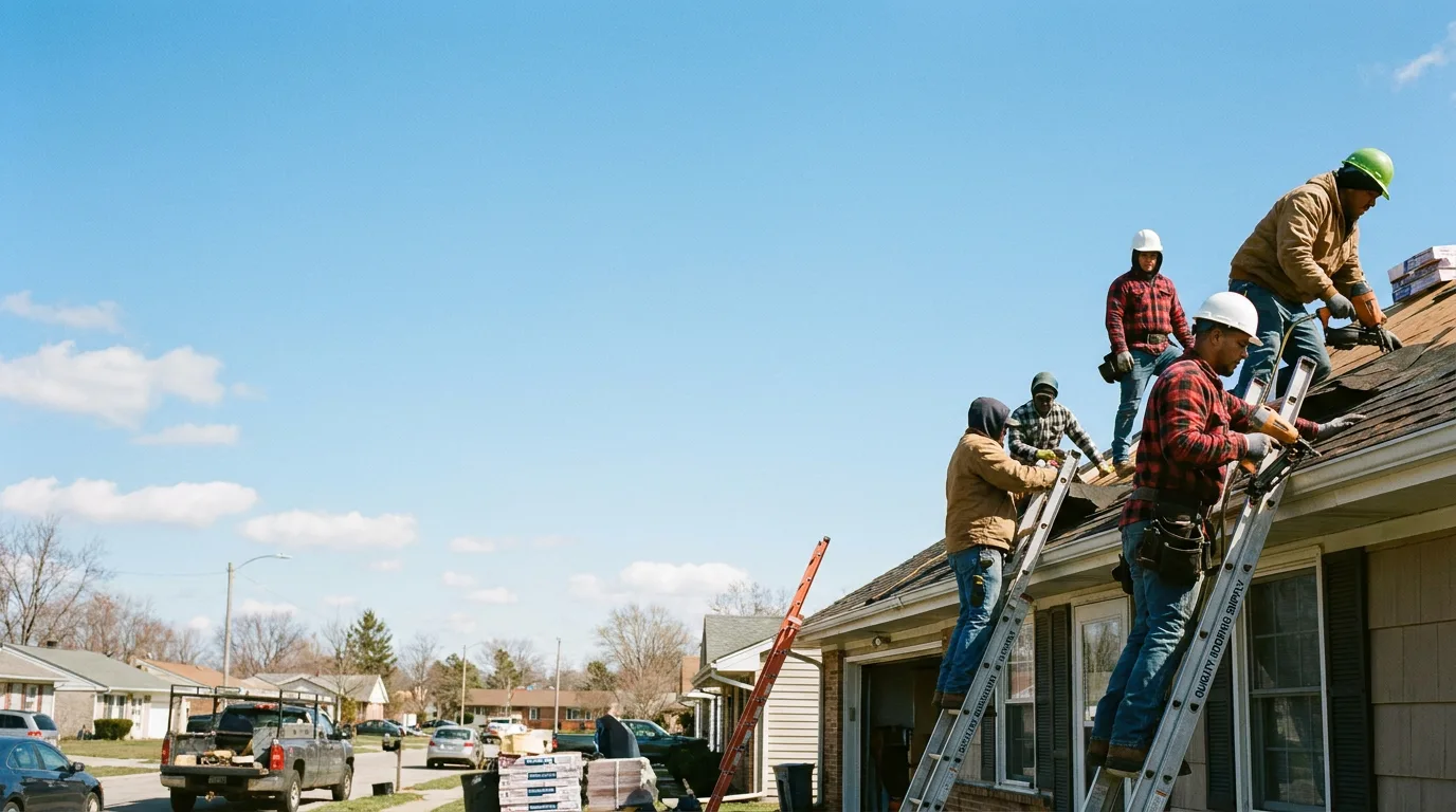 Roofing in Burlington, IN near me